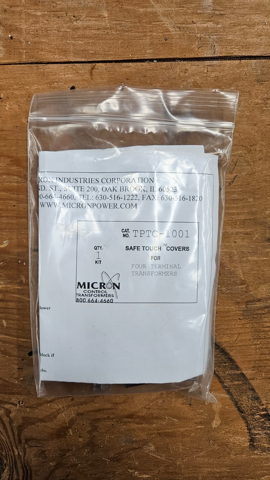 Micron TPTC-1001 Safe Touch Covers for 4 terminal transformers