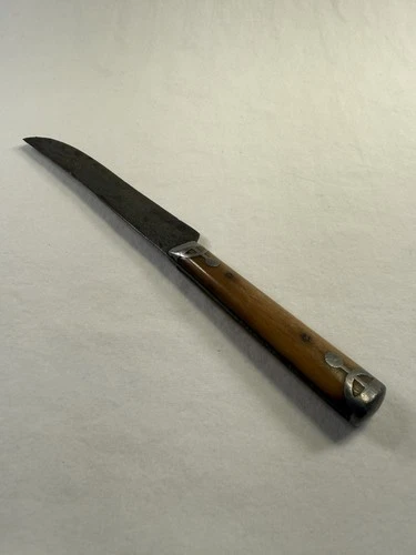 Original Civil War ERA Knife Decorative Horn Handle With Inlay