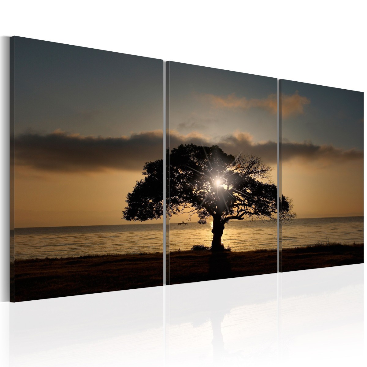 Tableau Extraordinary Nature 60x120cm sur toile de lin avec châssis en bois