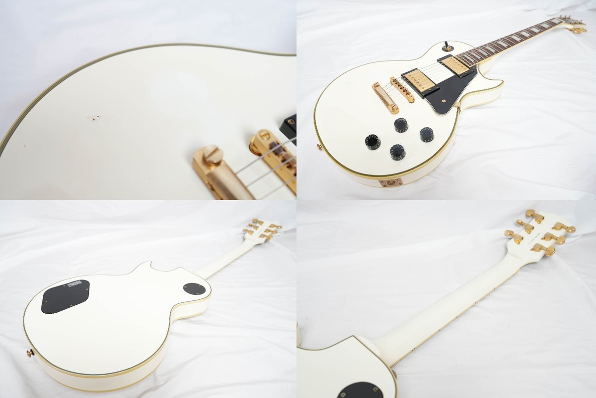 Grass Roots by ESP G-LP-60C WHITE 2009 Les Paul Custom | eBay
