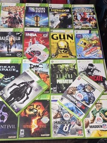 (Lot of 80 and Console, 2 Controllers With Charger, Kinect) Tested&Works Games 