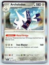 2016 POKEMON ARCHALUDON (NON-HOLO) DECK EXCLUSIVES 107/142 R NM A76233 FREE S&H