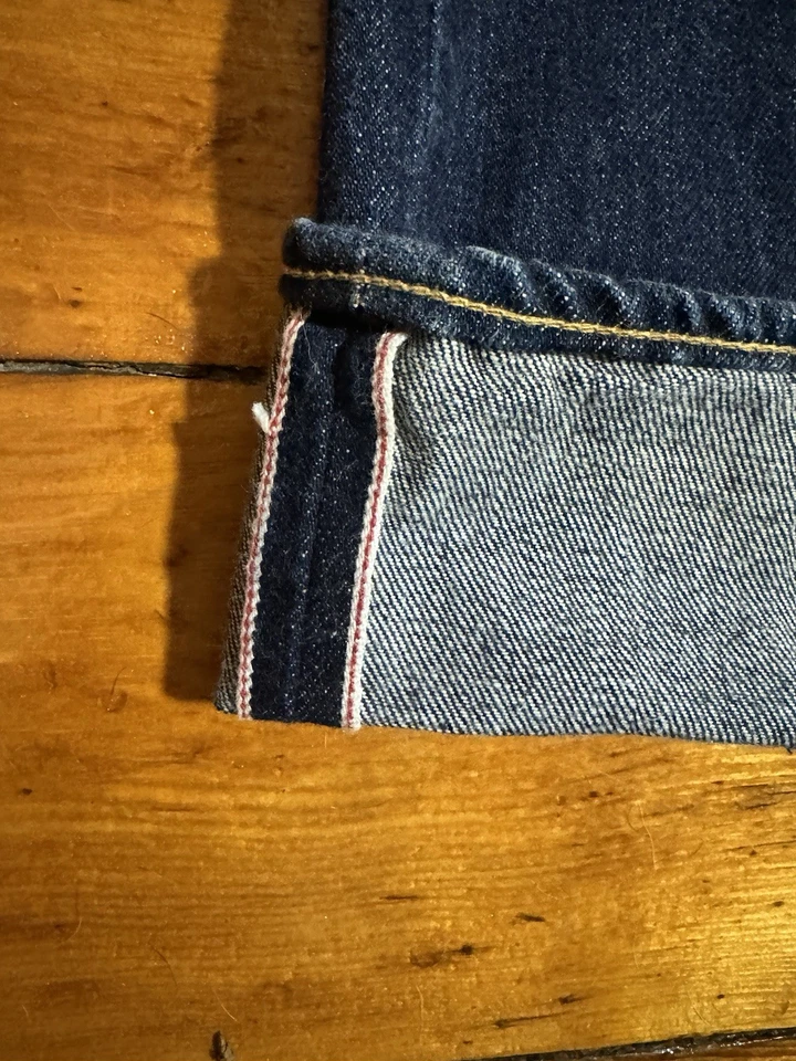 vintage edwin selvedge jeans Lot 5054 Size 31x33 - Image 2 of 4