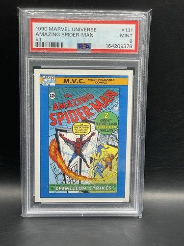 1990 Impel Marvel Universe #131 Amazing Spider-Man #1 PSA 9 Mint