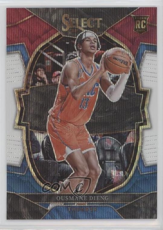 2022-23 Panini Select Concourse Tri-Color Prizm Ousmane Dieng #76 Rookie RC 11n7