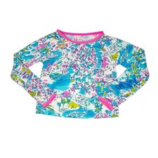 Lilly Pulitzer UPF 50 Cora Rashguard Size 6
