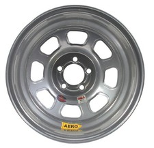 Aero Race Wheels - 52-series - 15x8 - 1in Bs - 5x4.5 - Steel - Silver Aero Race Wheels - 52-series - 15x8 - 1in Bs - 5x4.5 - Steel - Silver
