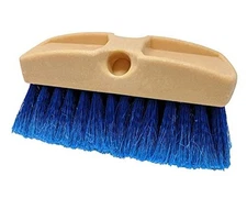 Guttermaster GM-215-8 Blue 8 Inch Oblong Medium Soft Flow Through Brush with 