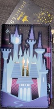 NEW NWT Loungefly Disney Princess Cinderella Castle Series Purple Wallet US85