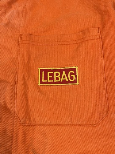Giacca vintage anni 70 Le Laboureur operaio posta francese lavoro invecchiato taglia L uomo - Foto 9 di 14