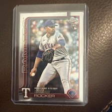 2025 Topps Chrome Update Series - Rookie Debut Kumar Rocker #USC160 (RC)