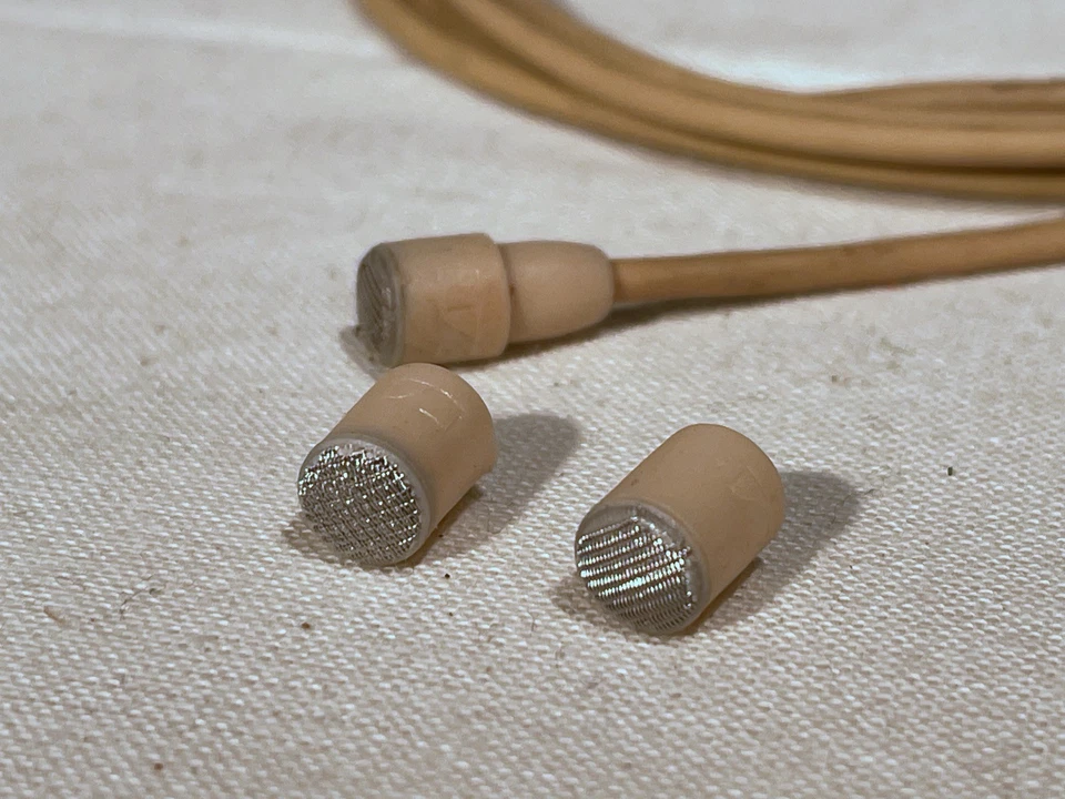 Sennheiser | MKE 2-5-3 | beige mit Klammer und 2 Ersatzkappen - Bild 3 von 4