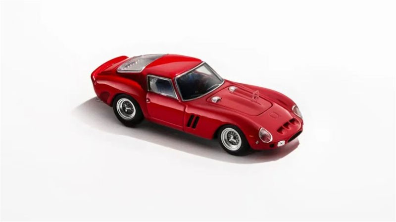 Classic lover cl 1:64 250 gto rosso corsa diecast model car