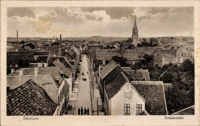 Ak Beckum in Westfalen, Totalansicht - 4324733