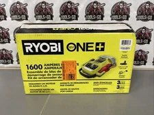RYOBI ONE+ 18V Cordless Jump Starter Kit with 2.0 Ah Battery /Charger- F61