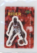1997-98 Upper Deck European Stickers Isaiah Rider #98 05v0
