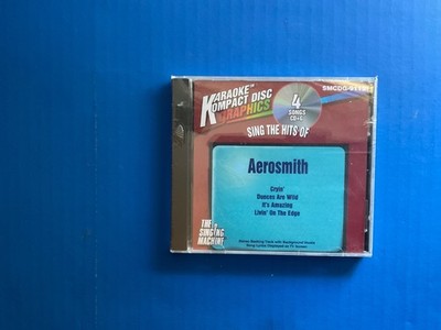 SEALED -  SING THE HITS OF AEROSMITH - Karaoke CD  *RARE OOP