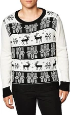 Forum Novelties Adult Snow Drift Novelty Christmas Sweater, Medium