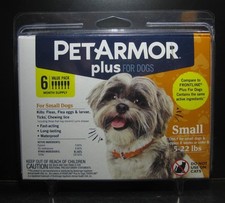 PetArmor Plus Flea and Tick Prevention for Dogs 5-22 lbs 6 pack