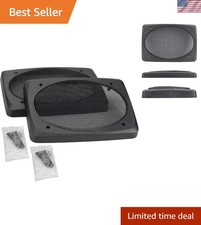 6"x9" Speaker Grills, Black Wire Mesh, Sold as a Pair