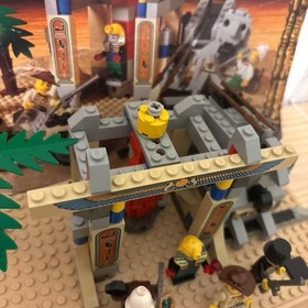 LEGO 5958 Mummy's Tomb 5928 Bi-Wing Baron Adventurers Desert Set without Box