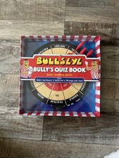 BULLSEYE:  Bully's Quiz Book With Darts - Dart Board & Quiz Book 2023 ~ New