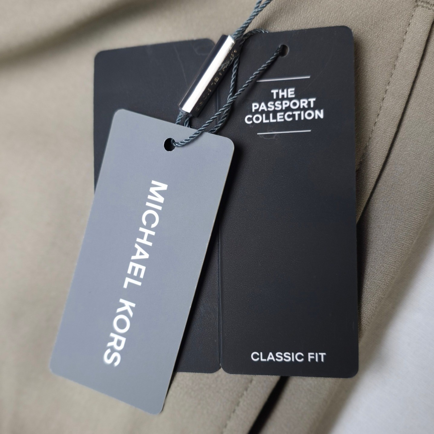 Michael Kors Dress Pants Mens 40x32 Tan Marvin Classic Fit Business Casual NWT thumbnail 5