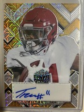 2022 Leaf Metal Draft Portrait Autographs Traeshon Holden #PA-TH1 Gold Auto 1/1
