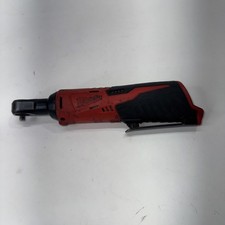 Milwaukee 2456-20 M12 Cordless 1/4" Ratchet USED And Works