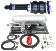 D2 Racing Air Struts w/ VERA AccuAir e+ Connect Pressure For 22+ Nissan Z (RZ34)