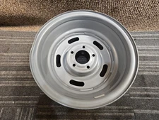 (QTY 1) Jegs Silver Rally Wheel Rim 15x10 5x127 -32mm 0555-681232