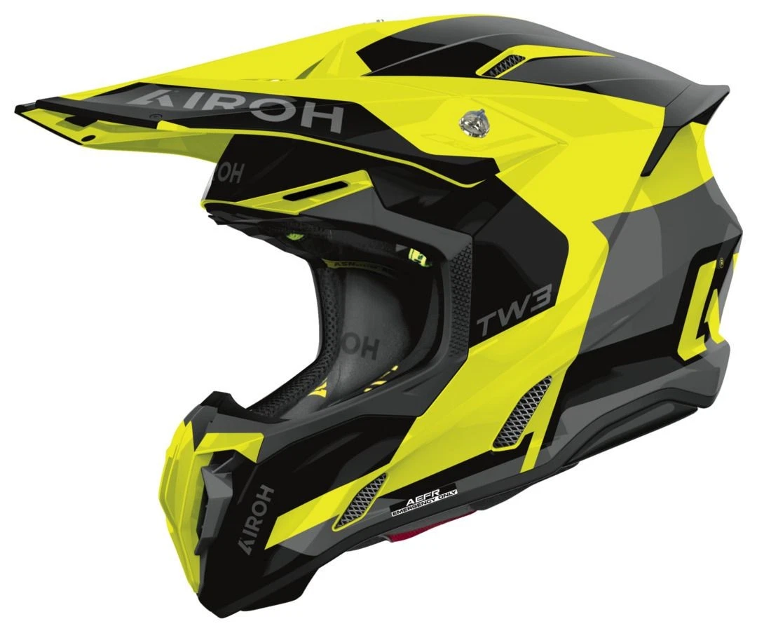 Airoh Yellow Motorcycle & Powersports Helmets for sale | eBay