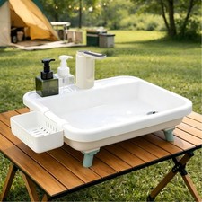 Portable Hand Wash Station with Electronic Faucet - Perfect for Camping Hygiene