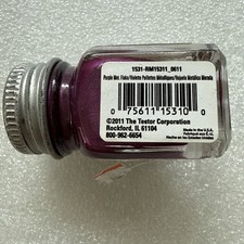 Testors Paint Enamel 1531 Purple Metallic Flake Fl1/4oz JAR 7.5ml Model