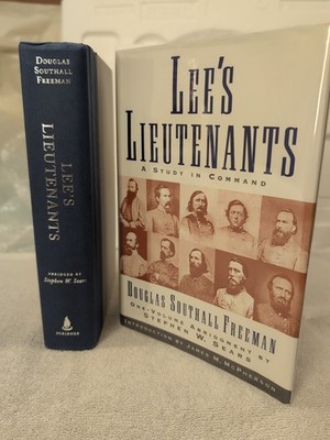 LEE'S LIEUTENANTS by Douglas Southall Freeman (1998) Scribner 1st/1st + Mylar!
