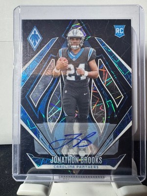 2024 Panini Phoenix #208 Jonathon Brooks Autographs Black Lazer