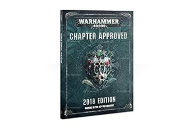 Games Workshop Warhammer 40,000 Chapter Approved 2018 Edition, , Used; Good Book
