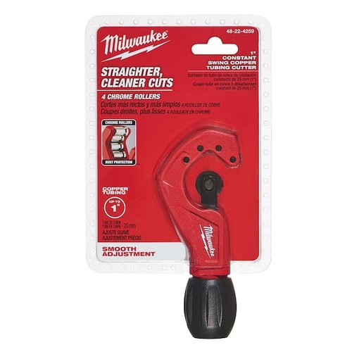 Milwaukee 48-22-4259 1" Constant Swing Copper Tubing Cutter