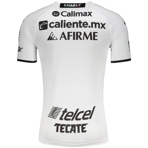 Men's Charly White/Black Club Tijuana 2022/23 Away Authentic Blank Jersey - 第 3/5 張圖片