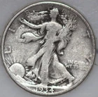 * 1934-S Walking Liberty Half Dollar 90% Silver As Shown