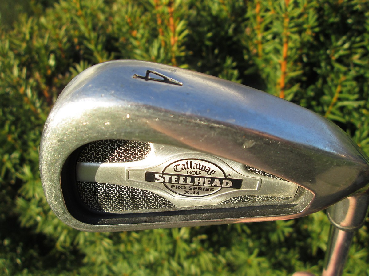 Callaway Steelhead Pro Series x-14 4 Golf Club iron steel shaft | eBay