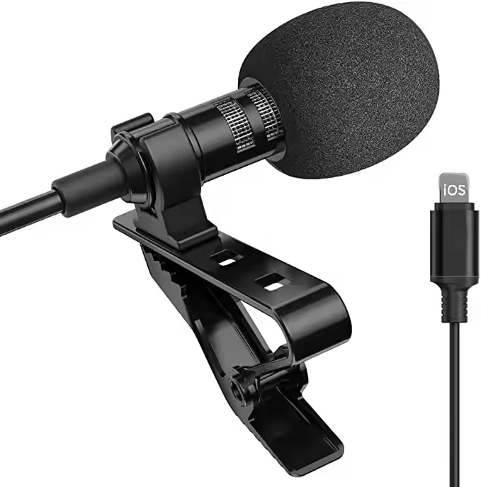 Wireless Lavalier Microphone for iPhone Android – Dual Mic for TikTok & YouTube - Image 2 of 4