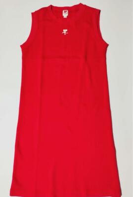 Courreges Vingt-Ant Dress Size 38 Red