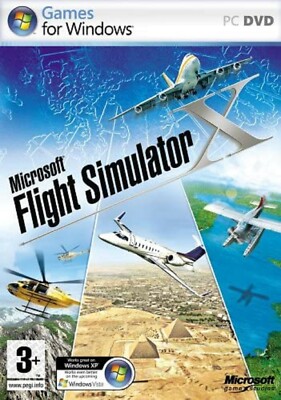Flight Simulator X PC DVD Computer Video Game UK Release