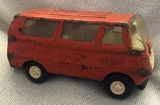 VINTAGE 1970 TONKA RED VAN MADE IN USA #55360 Metal Car Truck Vehicle Toy