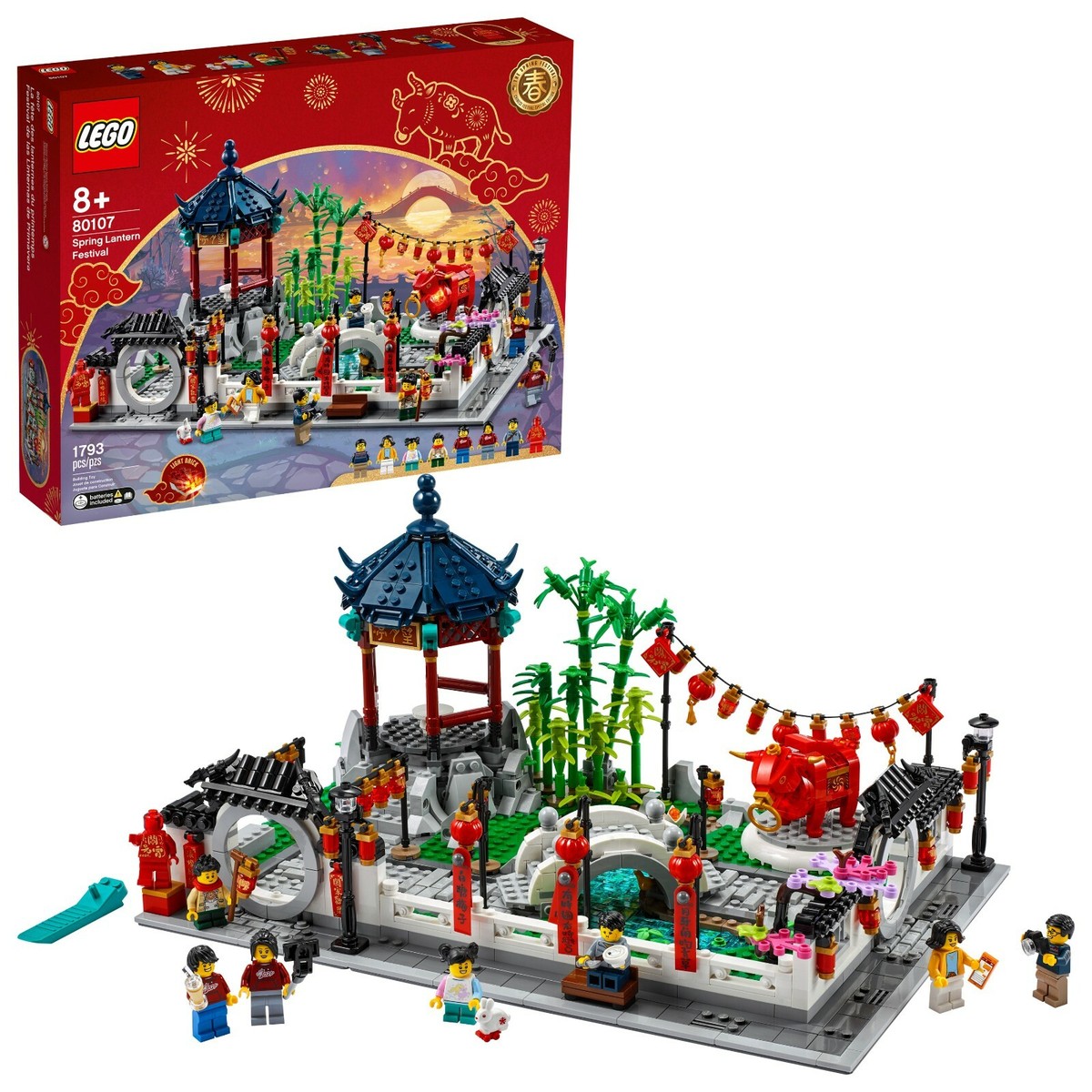 LEGO - Spring Lantern Festival 80107 - New & Sealed (some box wear