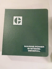 CAT CATERPILLAR MARINE POWER SYSTEMS GENERAL  MANUAL 3406B,3408B -1982