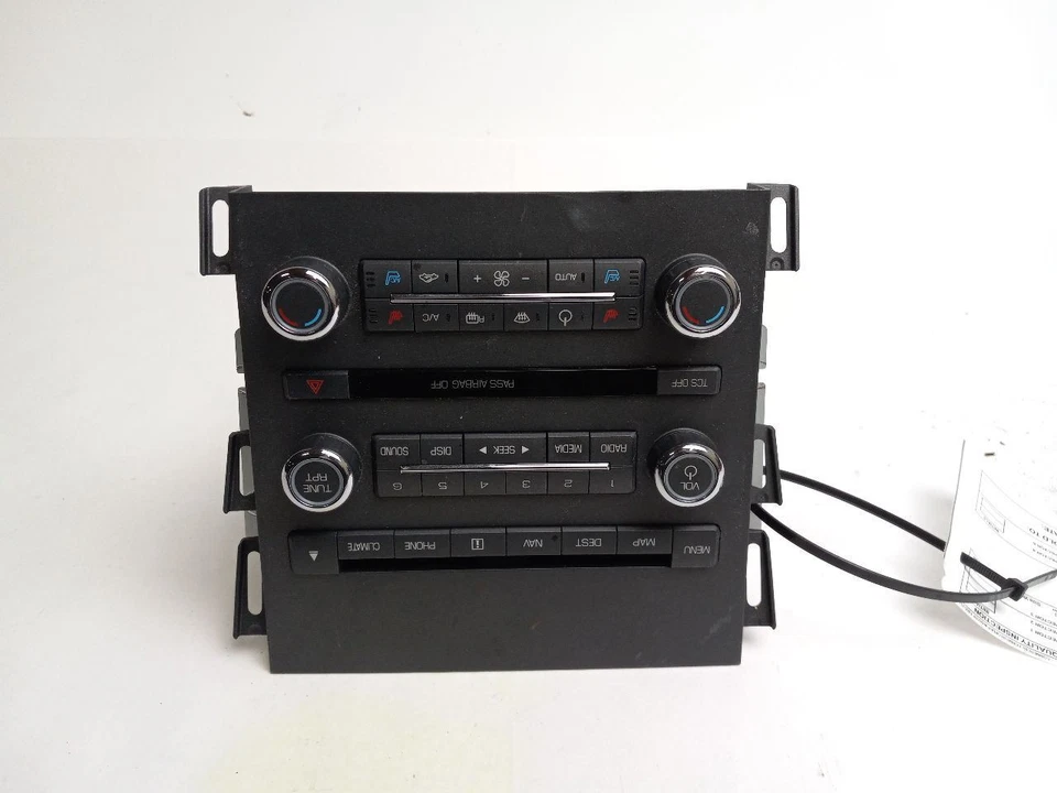 RADIO CD GPS NAVIGATION MECHANISM FOR LINCOLN MKZ 2011 - 2012 PN CH6T-19C156AA - Image 2 of 4