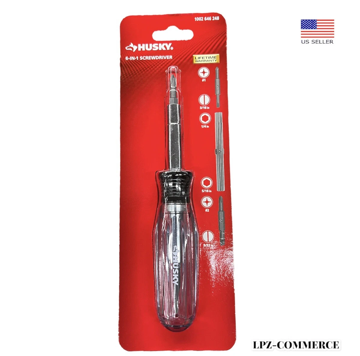 Husky 6 on sale in 1 screwdriver