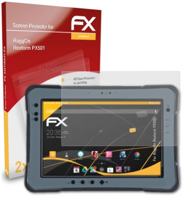 AtFoliX Protection Écran Film De Verre En Plastique Compatible Avec VTech Storio 3S Verre Film Protecteur, 9H Hybrid-Glass FX Protection Écran En Verre Trempé De Plastique